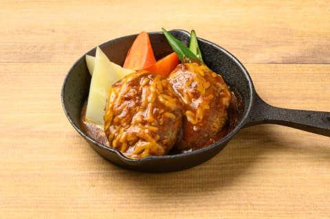 鉄板焼きハンバーグ